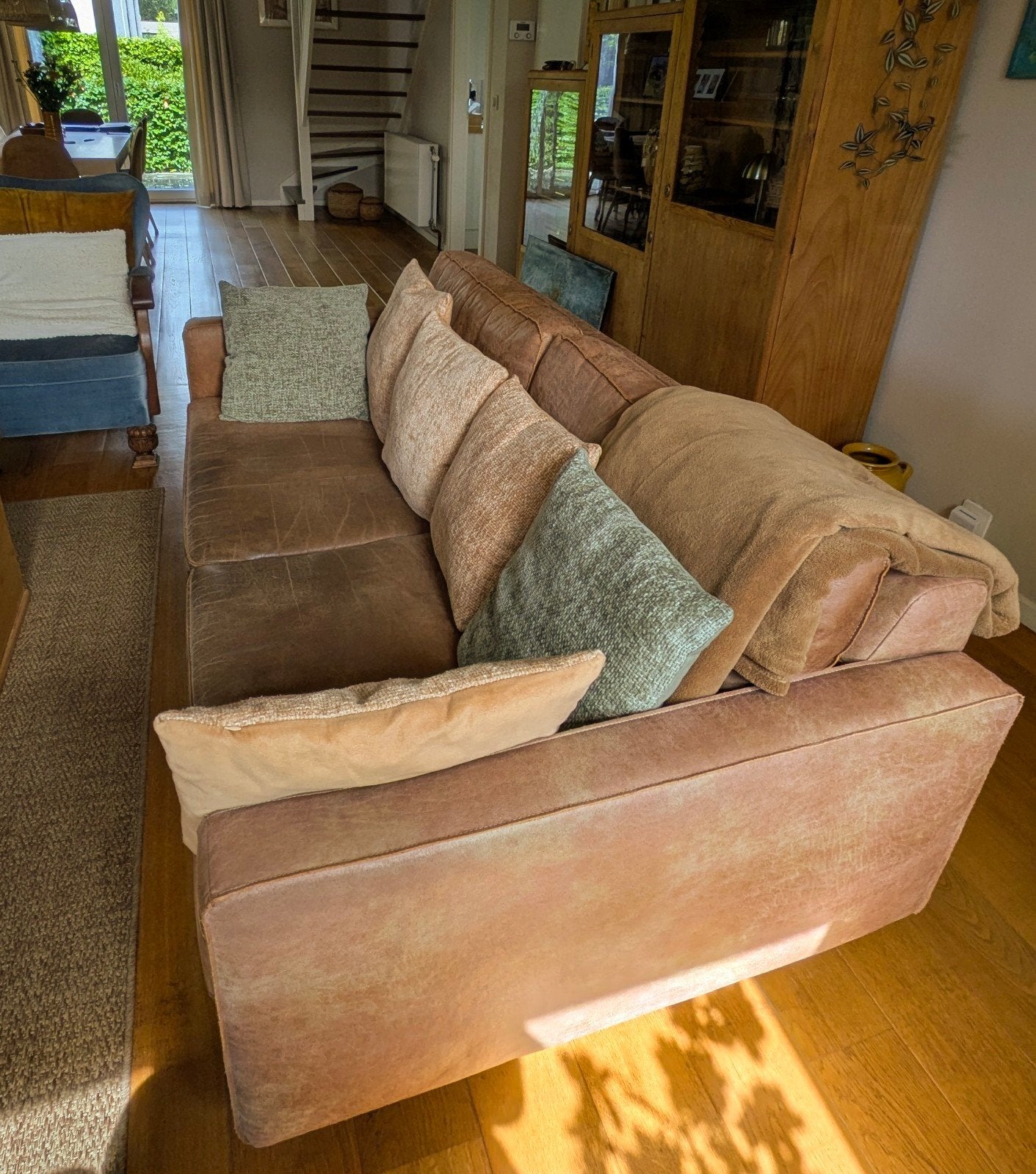 BONNE AFFAIRE ! Canapé en cuir de buffle. Couleur cognac en, Maison & Meubles, Enlèvement