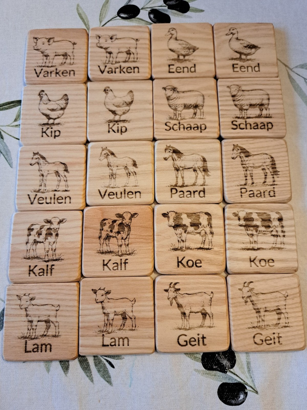 Houten boerderij memoryspel, Enlèvement ou Envoi