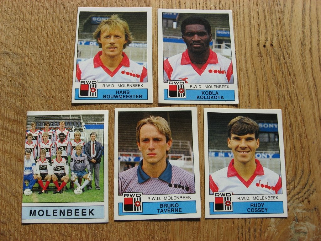 Autocollants Panini Football 88 RWD Molenbeek, Enlèvement ou Envoi, Neuf, Affiche, Image ou Autocollant