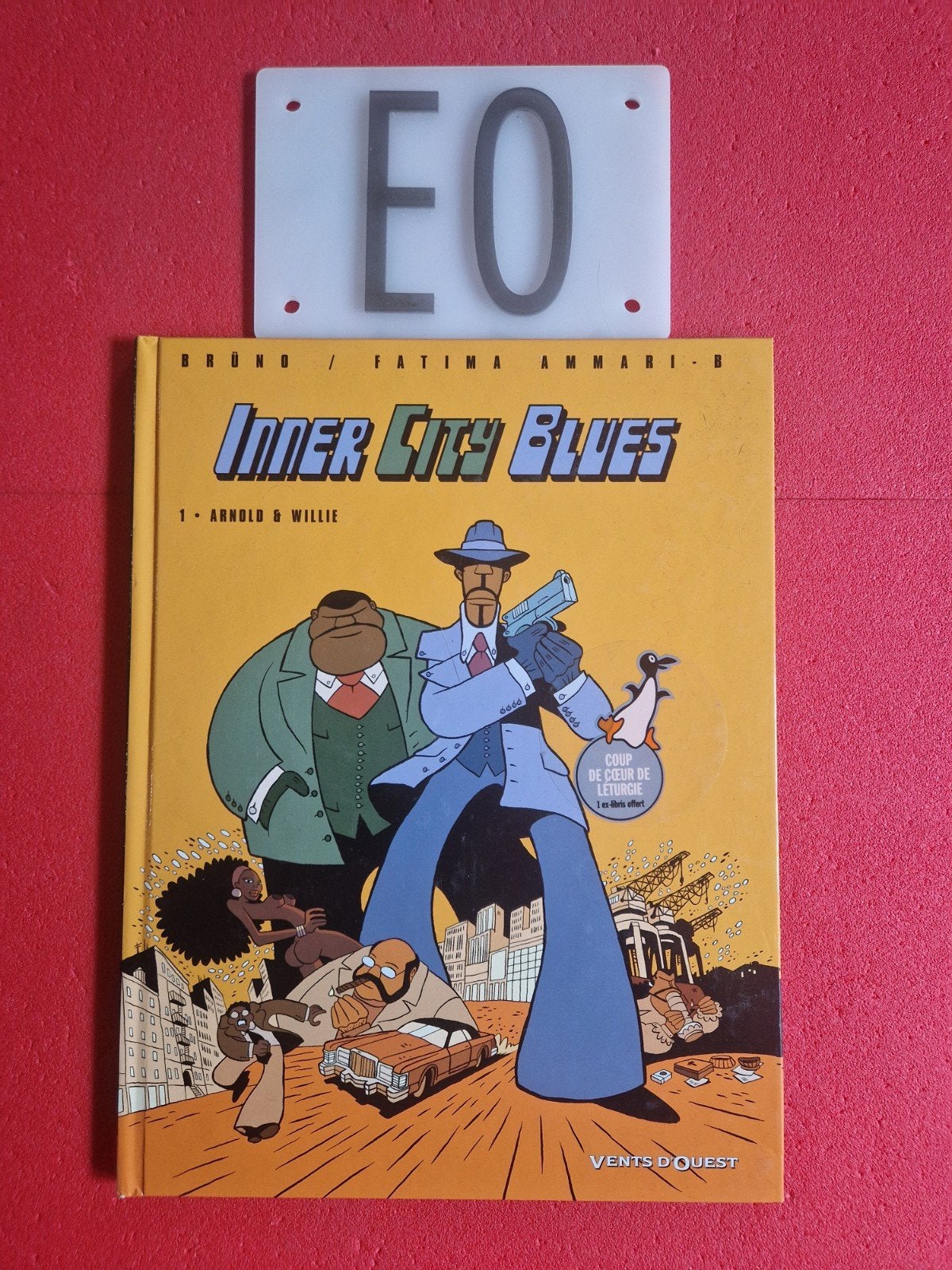 bd inner city blues 1,EO, avec ex libris, Enlèvement ou Envoi