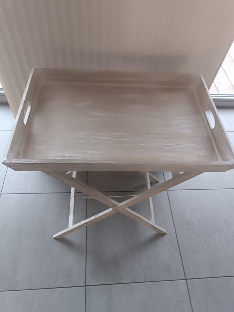 Houten trolley, Ophalen