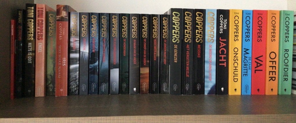 Toni Coppers volledige reeks, Boeken, Ophalen, Zo goed als nieuw, Toni Coppers