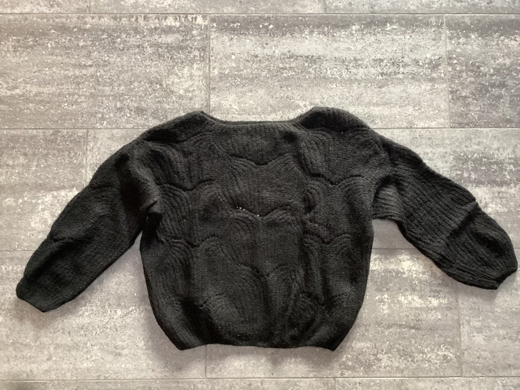 Pull oversize L/XL, Enlèvement ou Envoi, Comme neuf, Taille 42/44 (L), Noir