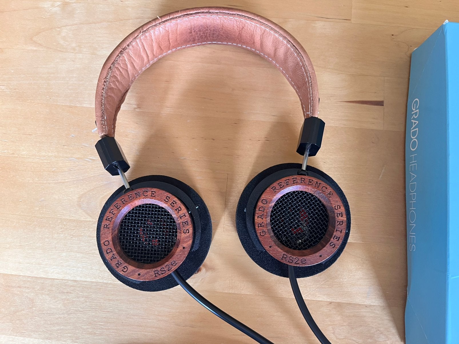 Grado RS2e-hoofdtelefoon originele doos en ontvangstbewijs, Audio, Tv en Foto, Hoofdtelefoons, Gebruikt, Op oor (supra aural)