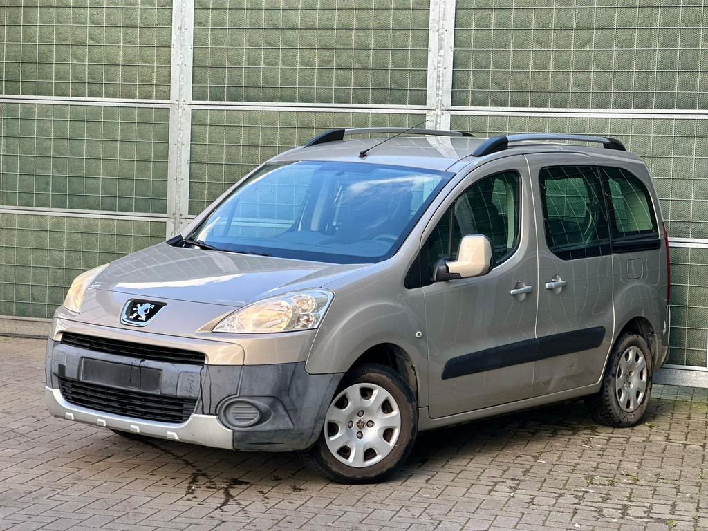 Peugeot Partner 1.6 benzine, Auto's, 4 deurs, Stof, Zwart, Beige