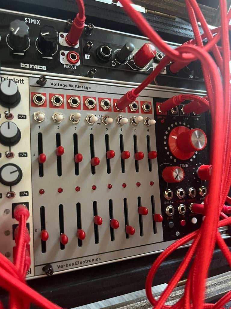 Eurorack modules: Verbos Multistage & WMD Metron (ruil mogel, Musique & Instruments, Modules de son, Comme neuf, Enlèvement ou Envoi