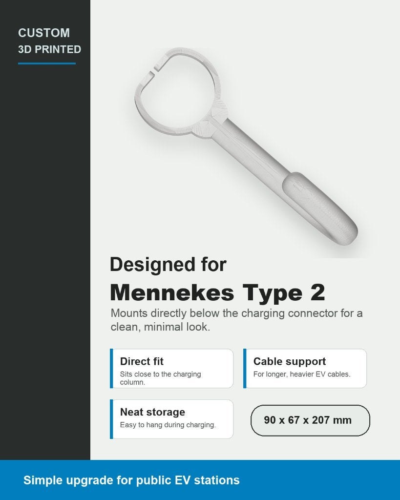 Fixation pour câble Mennekes Type 2, Enlèvement ou Envoi, Neuf