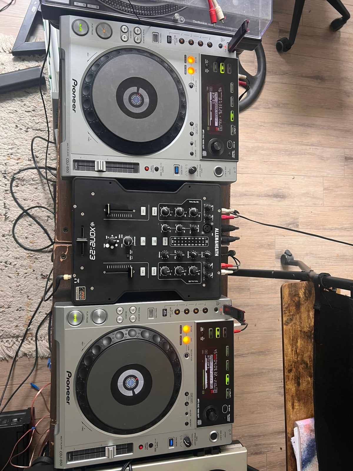 2 cdj850 et une xone23, Musique & Instruments, Enlèvement, Comme neuf