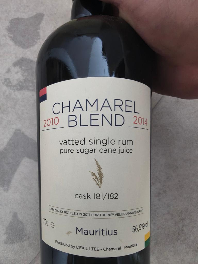 Chamarel Rum 2010/2014, Ophalen