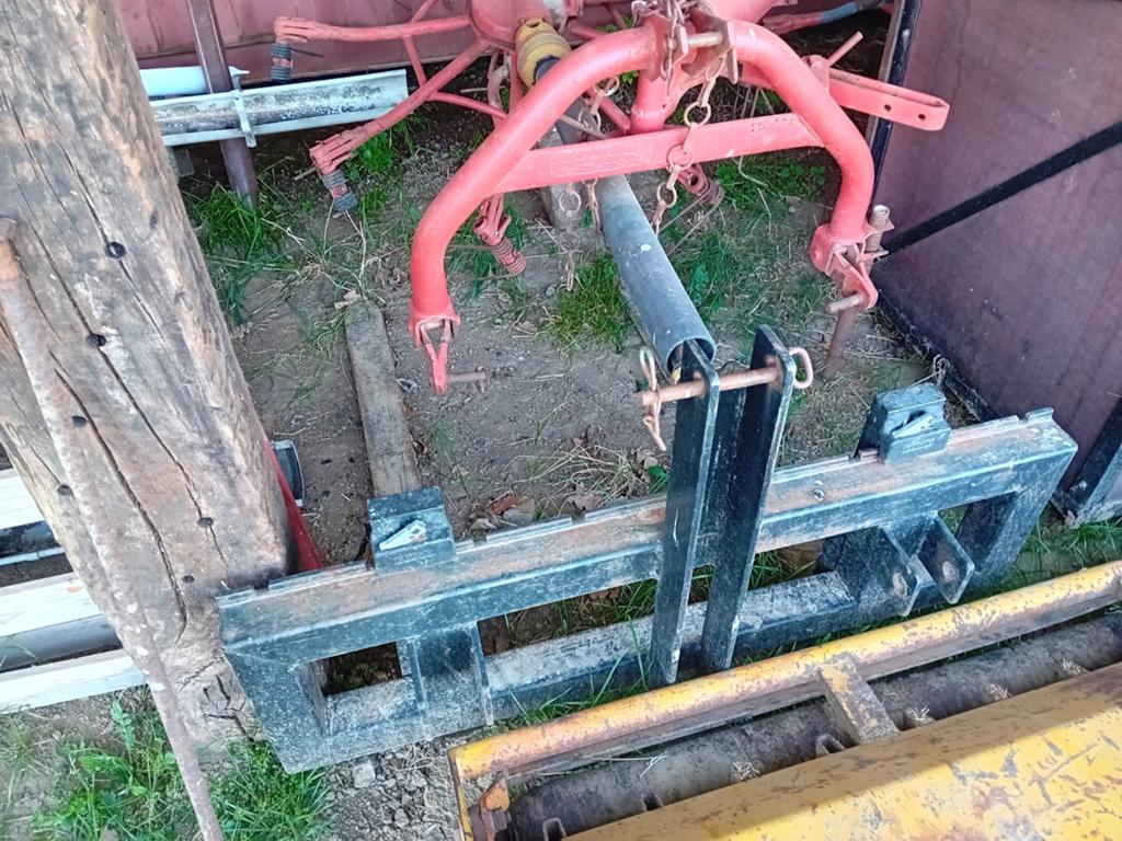 Pallettendrager/ pallettenhaak, Ophalen