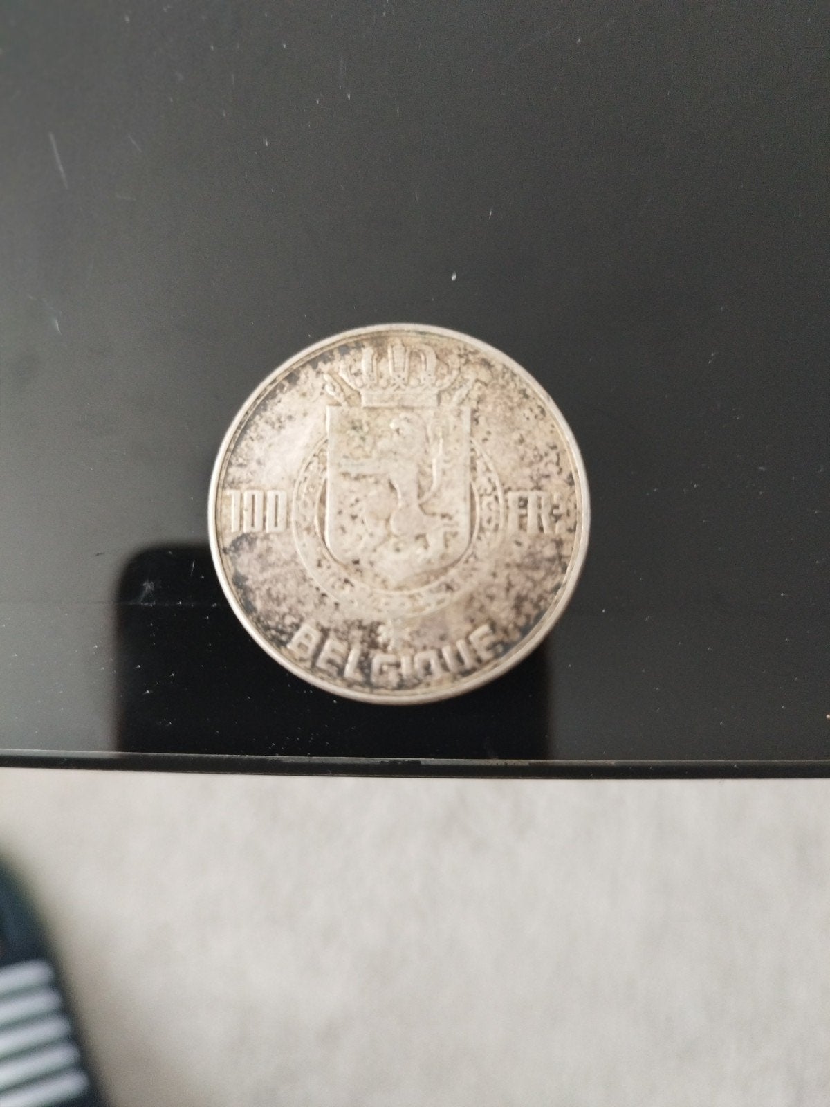 pièces 100 francs belge, Enlèvement