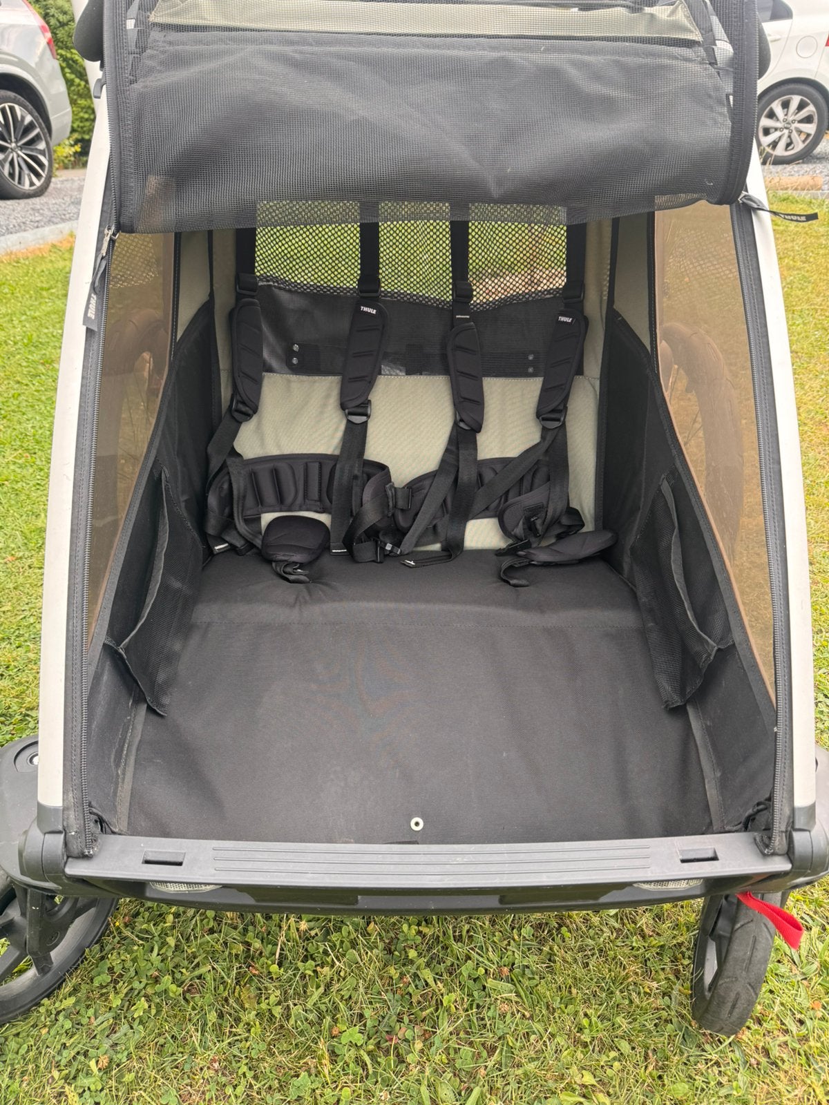 Thule Chariot Lite 2 – Double – Très peu utiilise, Enlèvement, Comme neuf, Suspension
