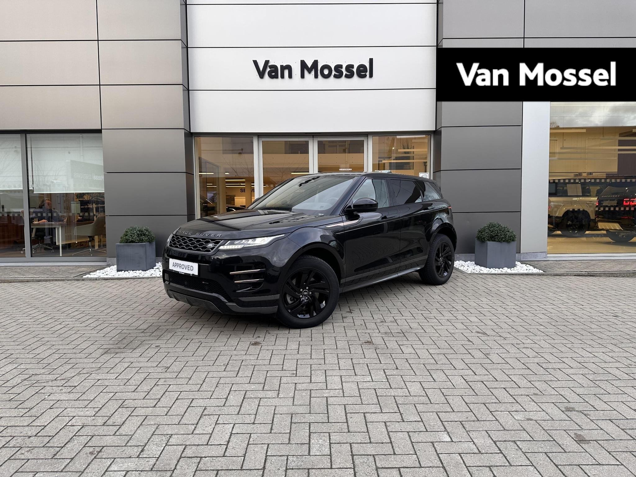 Land Rover Range Rover Evoque D165 MHEV AWD Auto Dynamic SE, Automaat, Zwart, 4 cilinders, 2000 kg