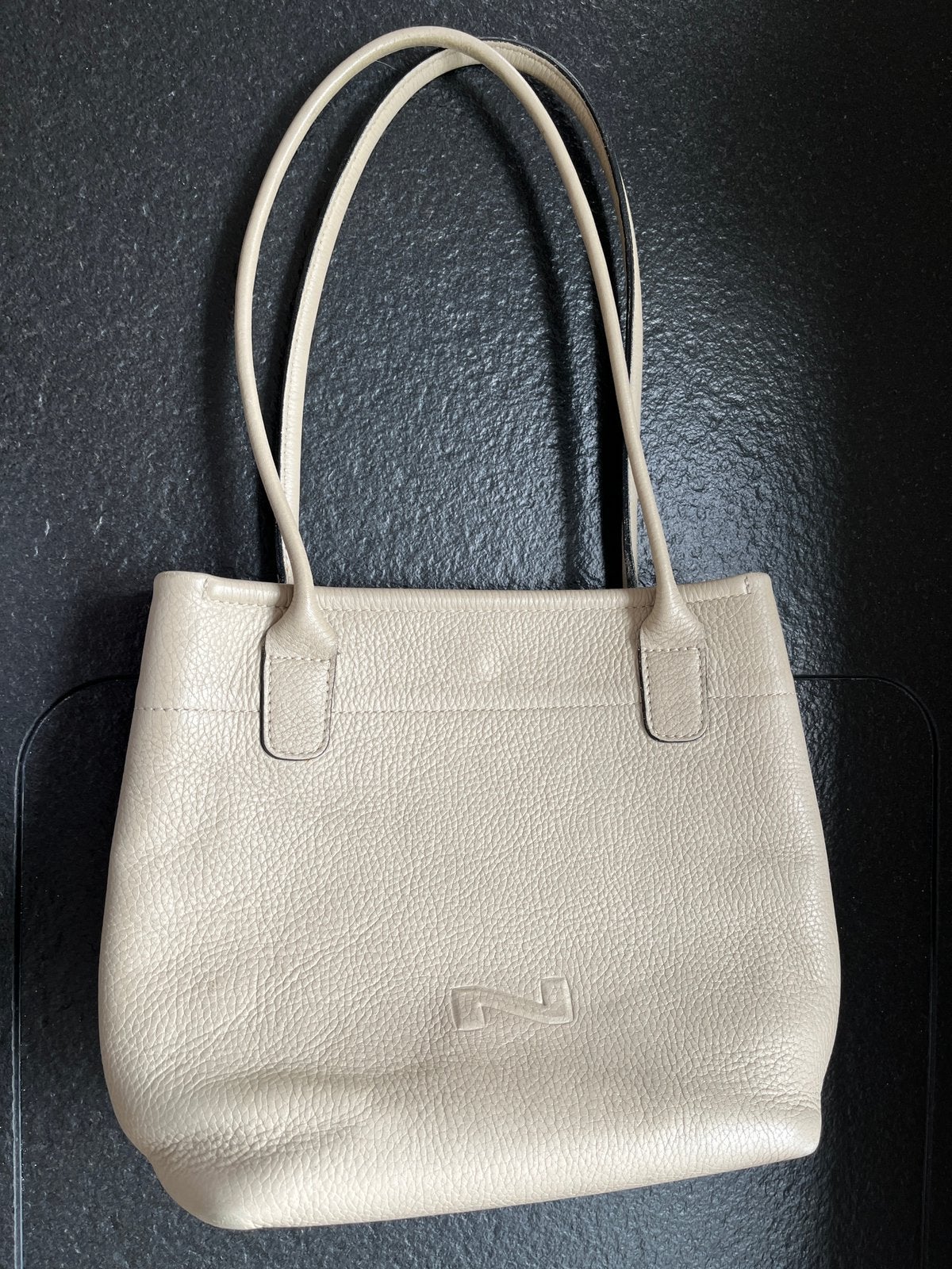 Beige Natan-Baune handtas, Handtassen en Accessoires, Tassen | Damestassen, Ophalen, Zo goed als nieuw, Beige, Handtas