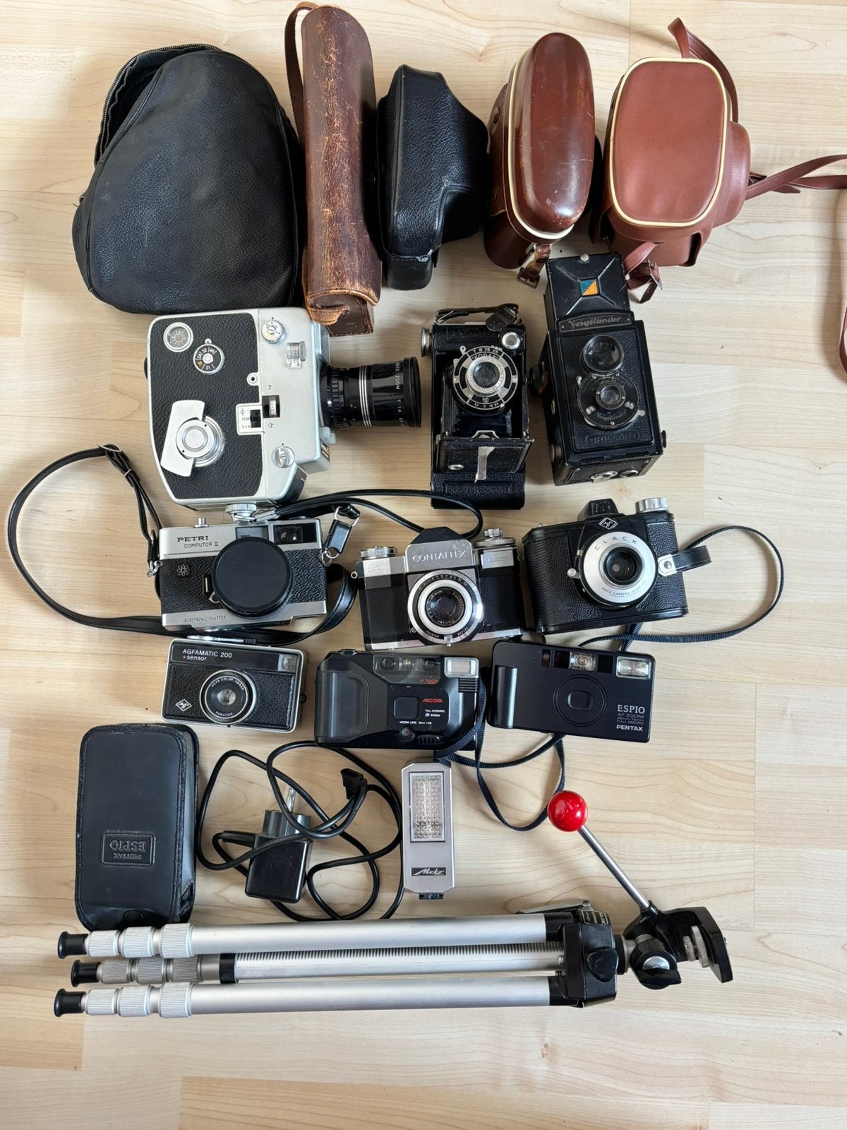 Lot de appareils photo vintage, Ophalen, Zo goed als nieuw, Kodak