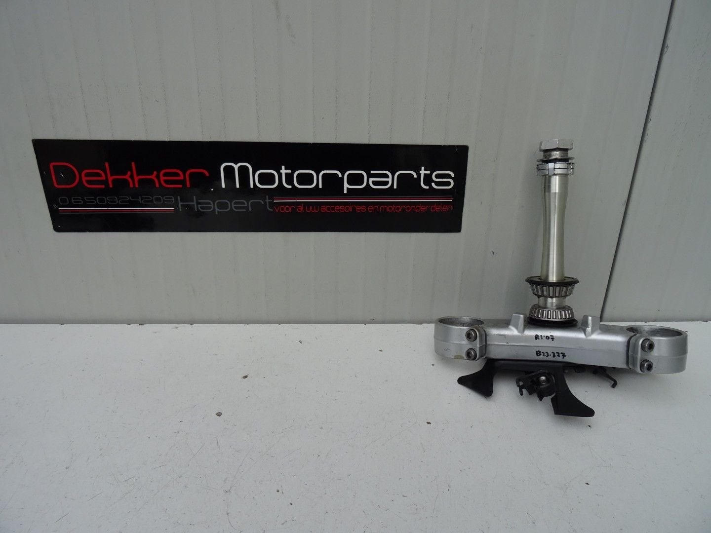 T Stuk / Onderste kroonplaat Yamaha YZF R1 2007-2008 RN19, Motoren, Gebruikt, -, -, Ophalen of Verzenden