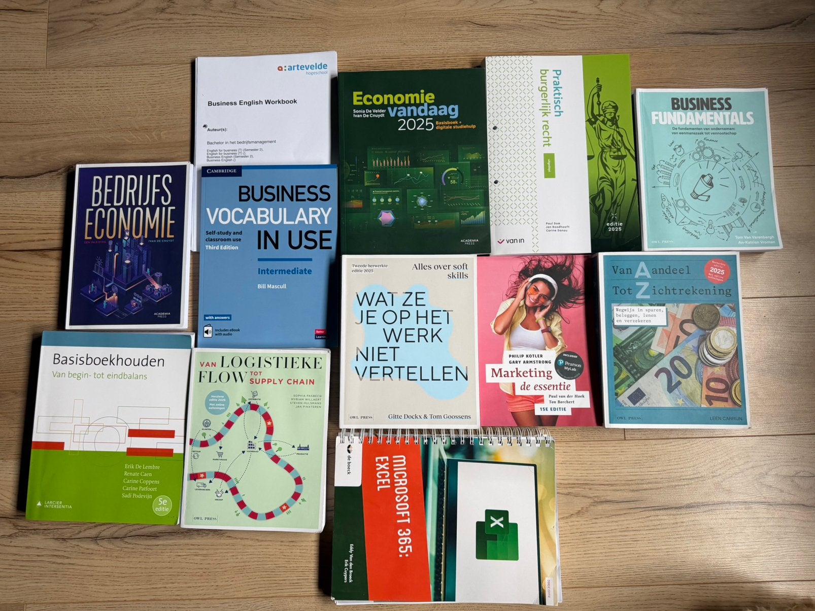 Business Management 25/26 1e jaar boeken Artevelde, Enlèvement ou Envoi, Comme neuf, Enseignement supérieur professionnel