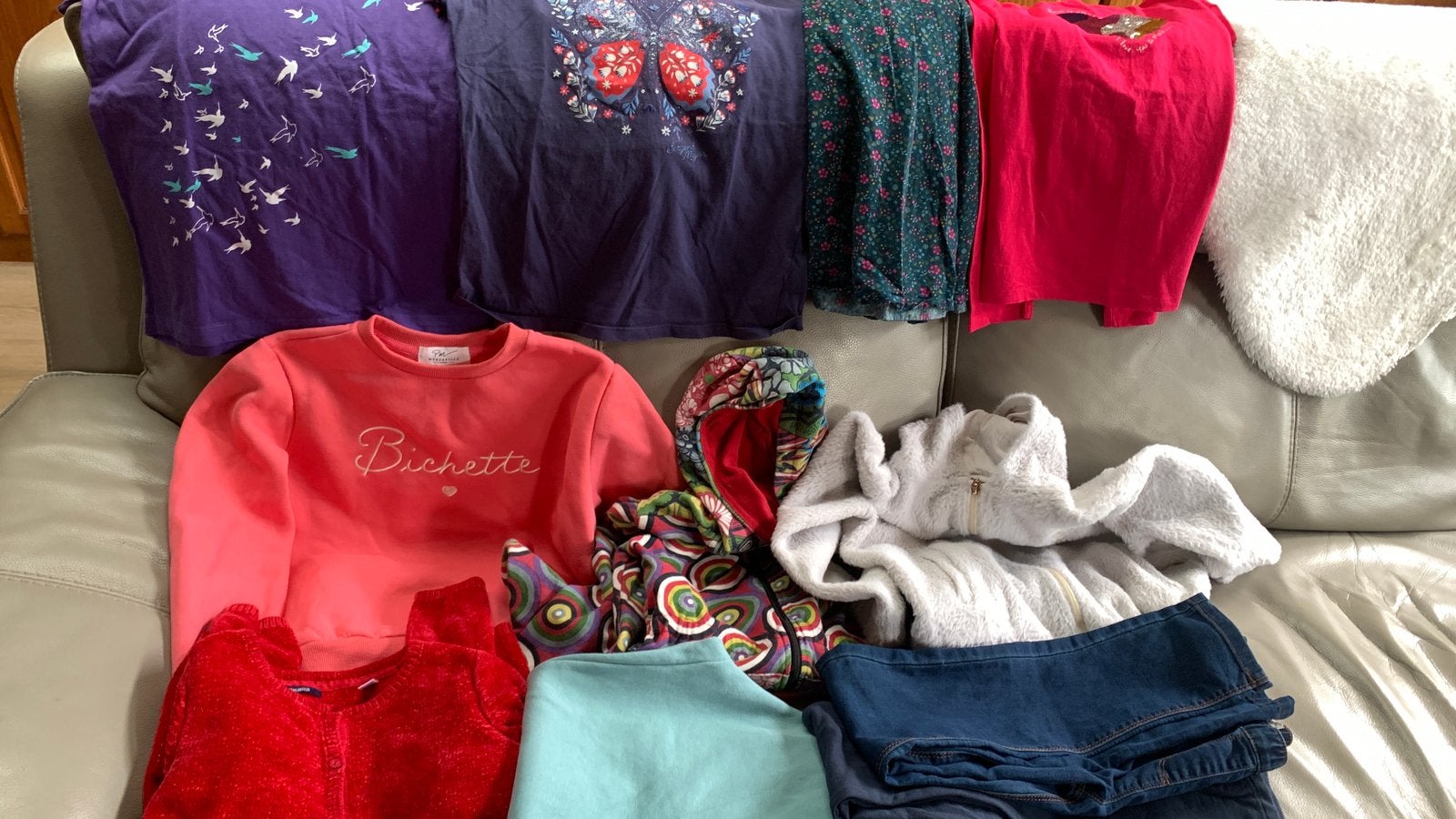 Differrnts vêtements fille taille 12 ans, Enlèvement, Utilisé, Fille