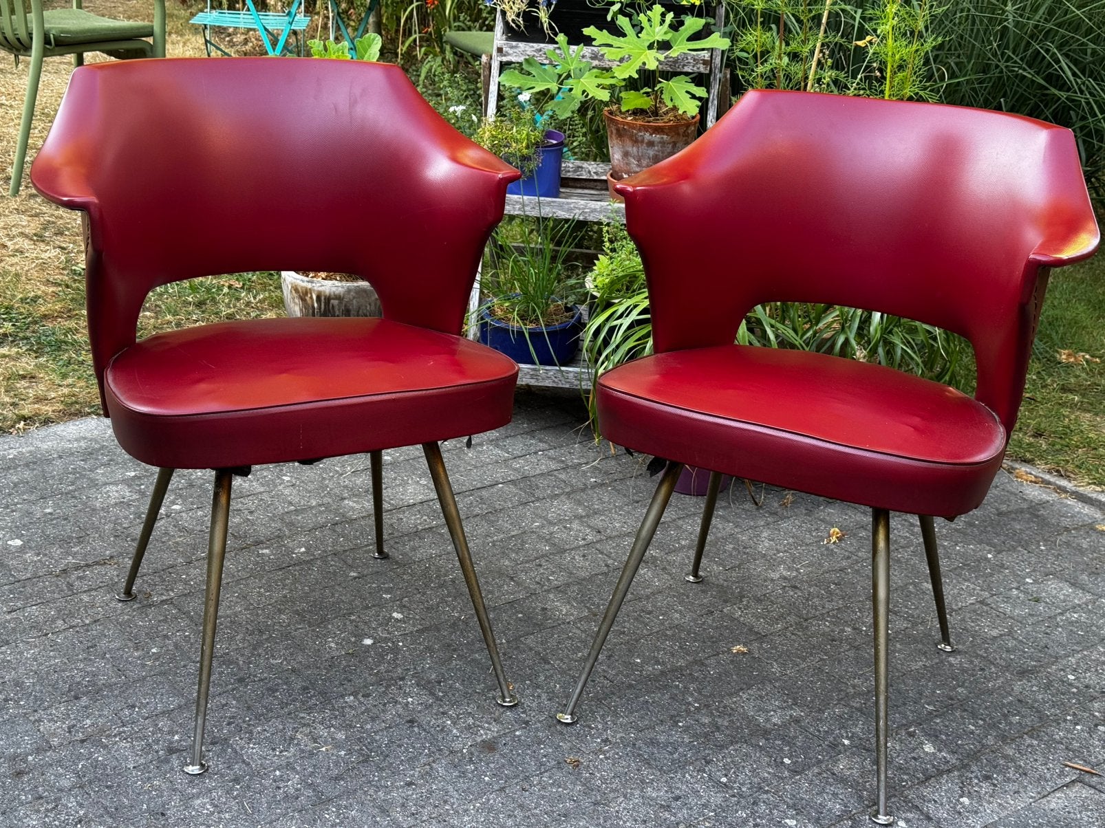 2 jaren ‘50 vintage zeteltjes, Huis en Inrichting, Ophalen, Zo goed als nieuw