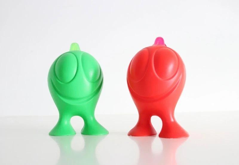 2 Alessi design suikerstrooiers Gino Zucchino, Enlèvement ou Envoi
