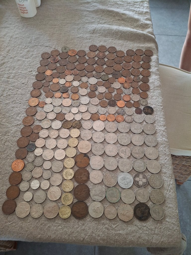 Oude munten vanalles, Postzegels en Munten, Munten en Bankbiljetten | Verzamelingen, Ophalen, Munten