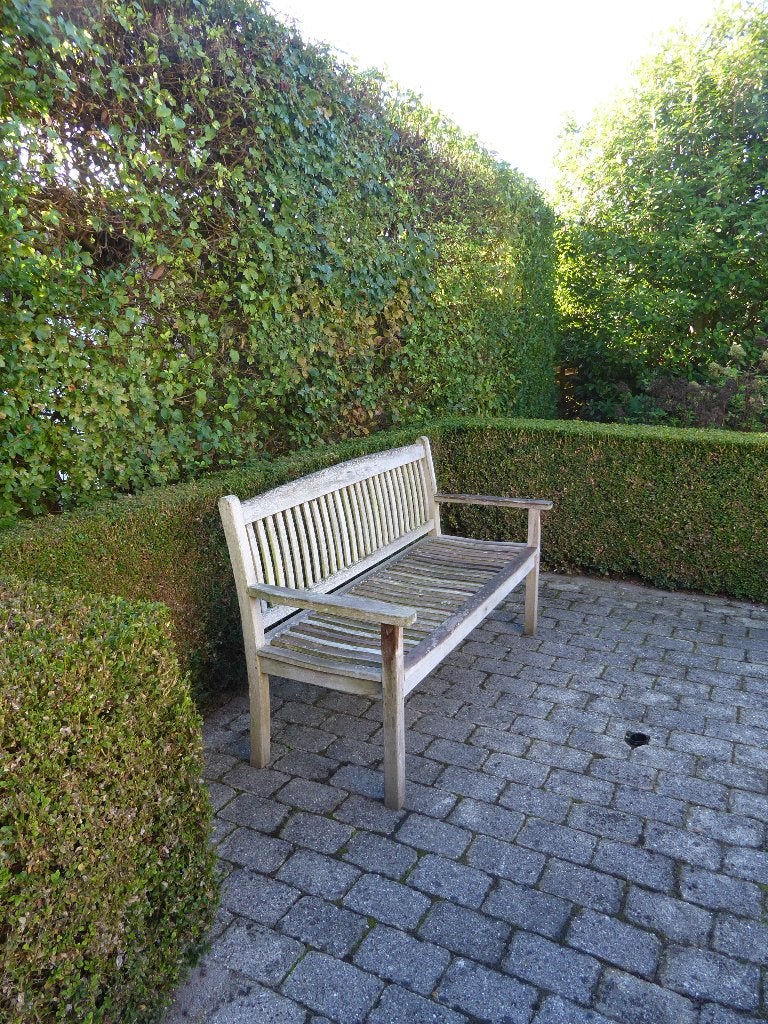 teak bank, Tuin en Terras, Ophalen, Gebruikt, Teakhout