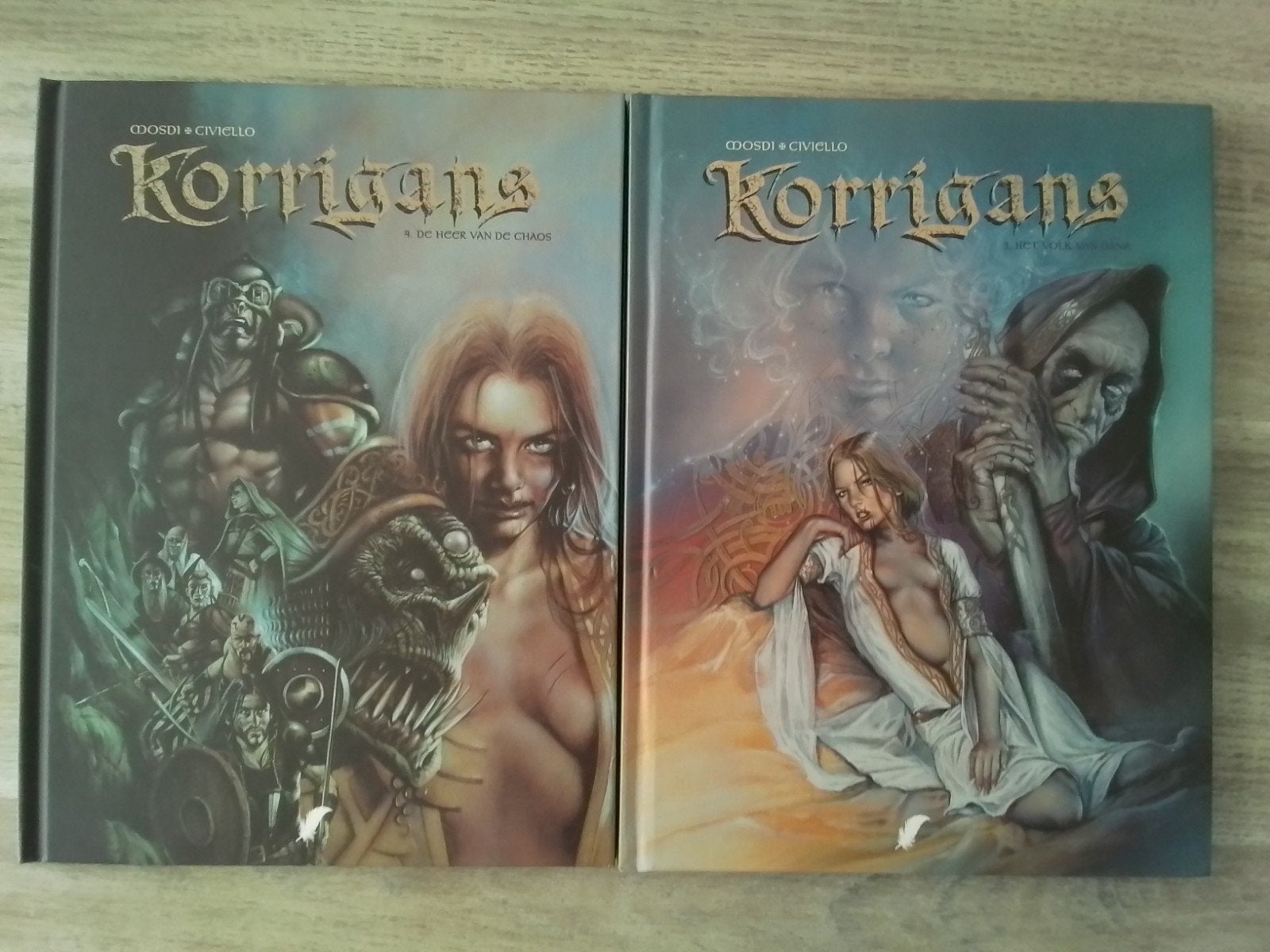 korrigans deel 3 en 4 hc, Boeken, Ophalen of Verzenden, Zo goed als nieuw