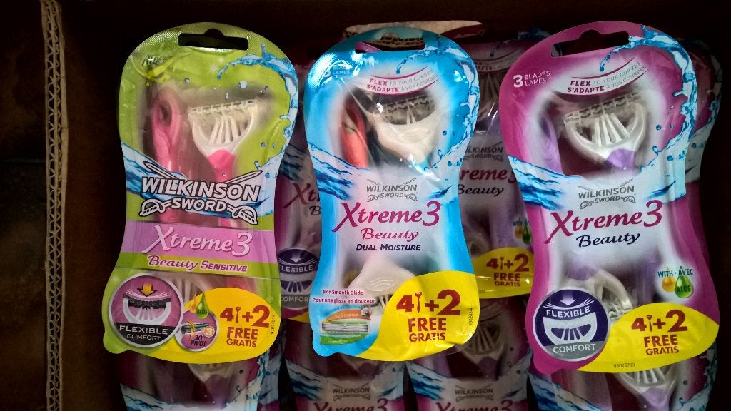 Gillette, Enlèvement, Neuf