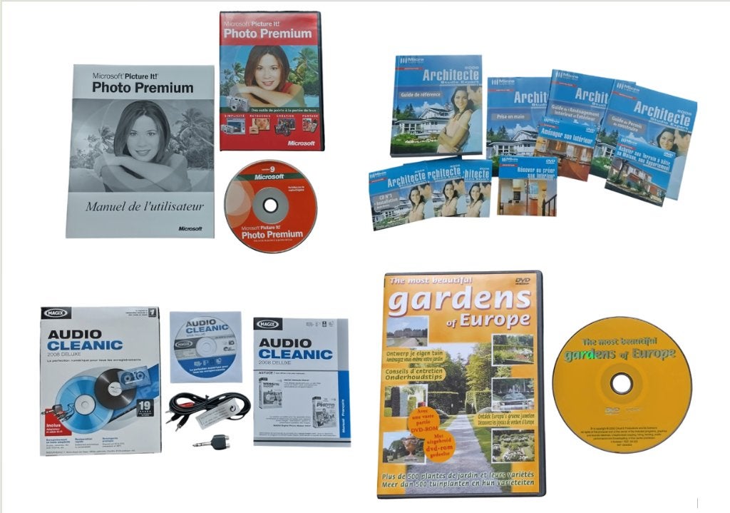 11 computersoftware (prijs 1€/2€/4€/7€/10€), Ophalen, Zo goed als nieuw