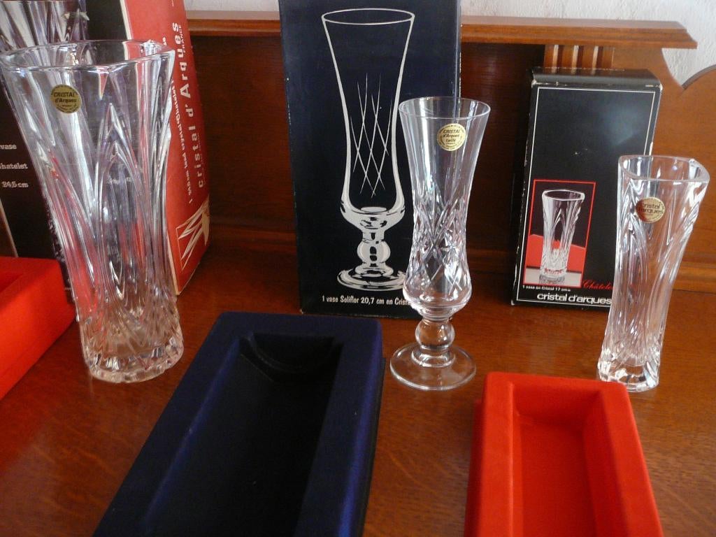 Vases cristal, Antiquités & Art, Enlèvement