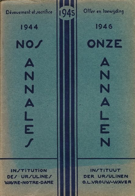 (g72) Instituut der Ursulinen OLV Waver, Boeken, Ophalen of Verzenden, Gelezen