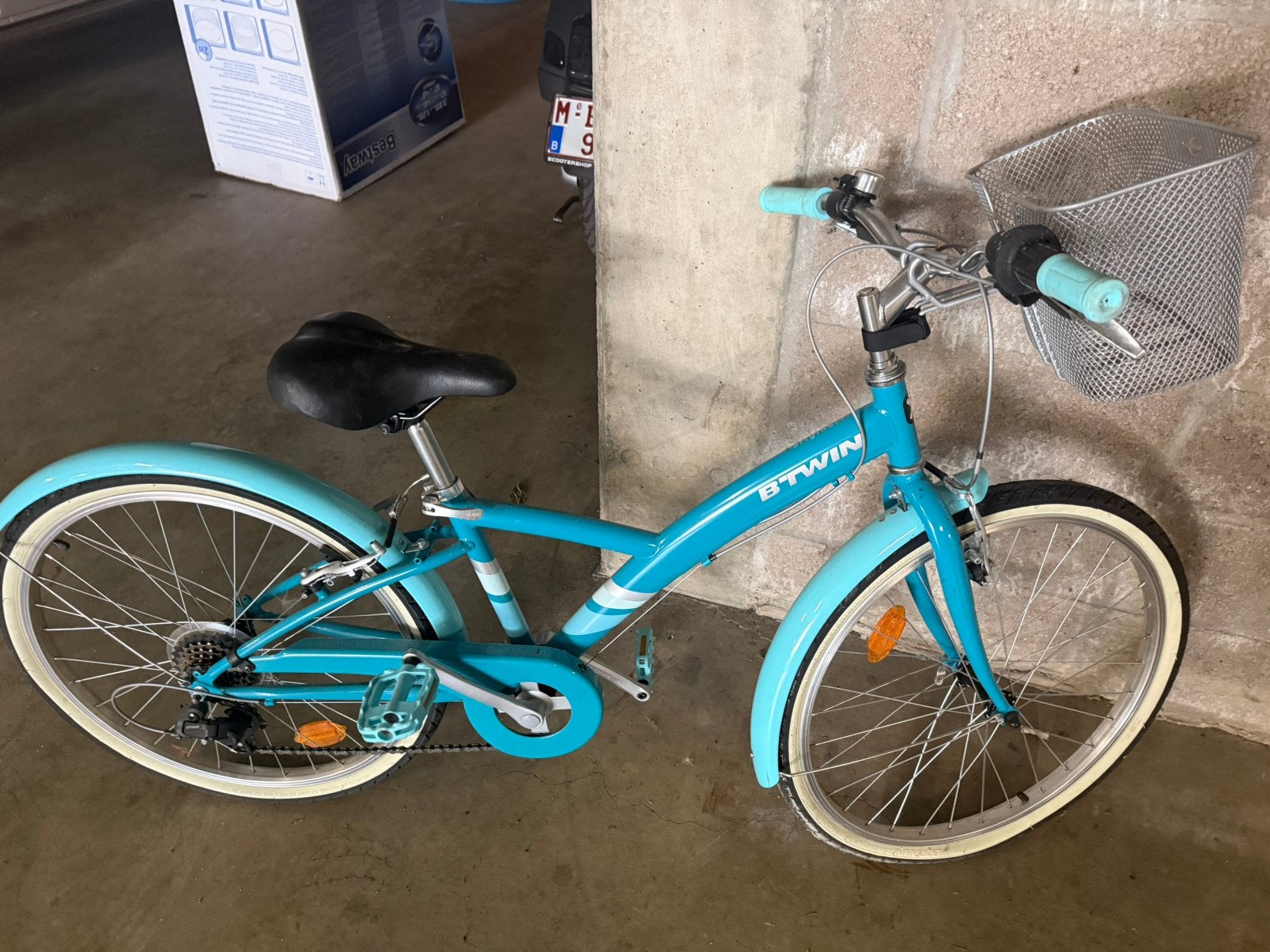 Kinderfiets, Ophalen, Gebruikt