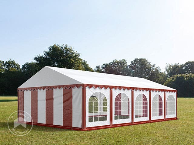 Tent met vloer 10 m x 5 m, Ophalen, Zo goed als nieuw
