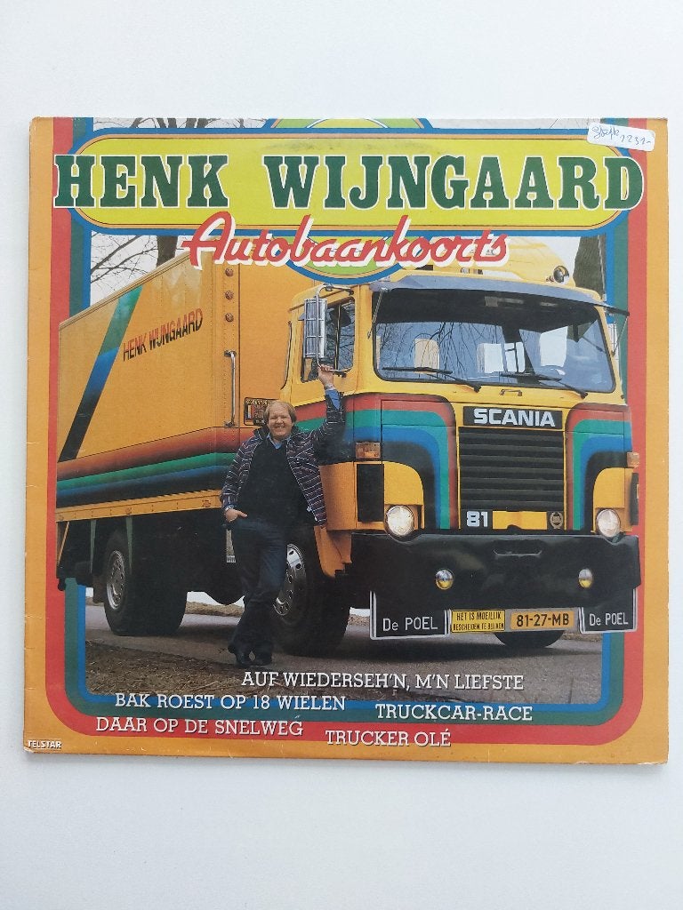 Henk Wijngaard - Autobaankoorts (1982), CD & DVD, Vinyles | Néerlandophone, Avec pochette intérieure, Pressage original, Enlèvement ou Envoi