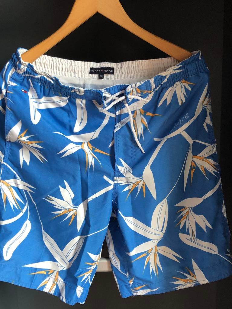 Tommy Hilfiger zwembroek, Enlèvement, Taille 46 (S) ou plus petite, Bleu, Short de bain