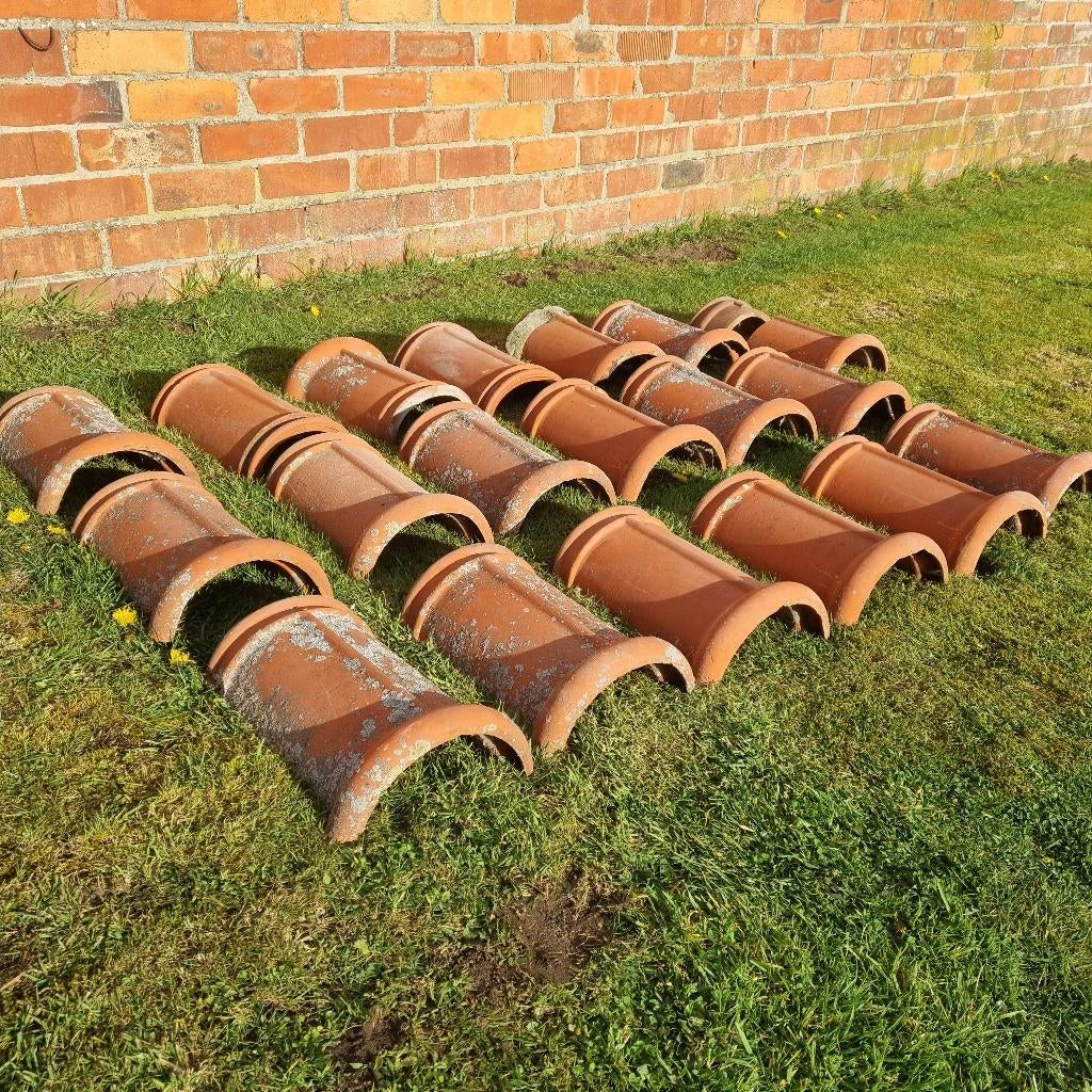 Nokpannen pottelberg 10€/stuk, Doe-het-zelf en Bouw, Dakpannen en Dakbedekking, Ophalen, Gebruikt, Steen of Klei, Overige typen