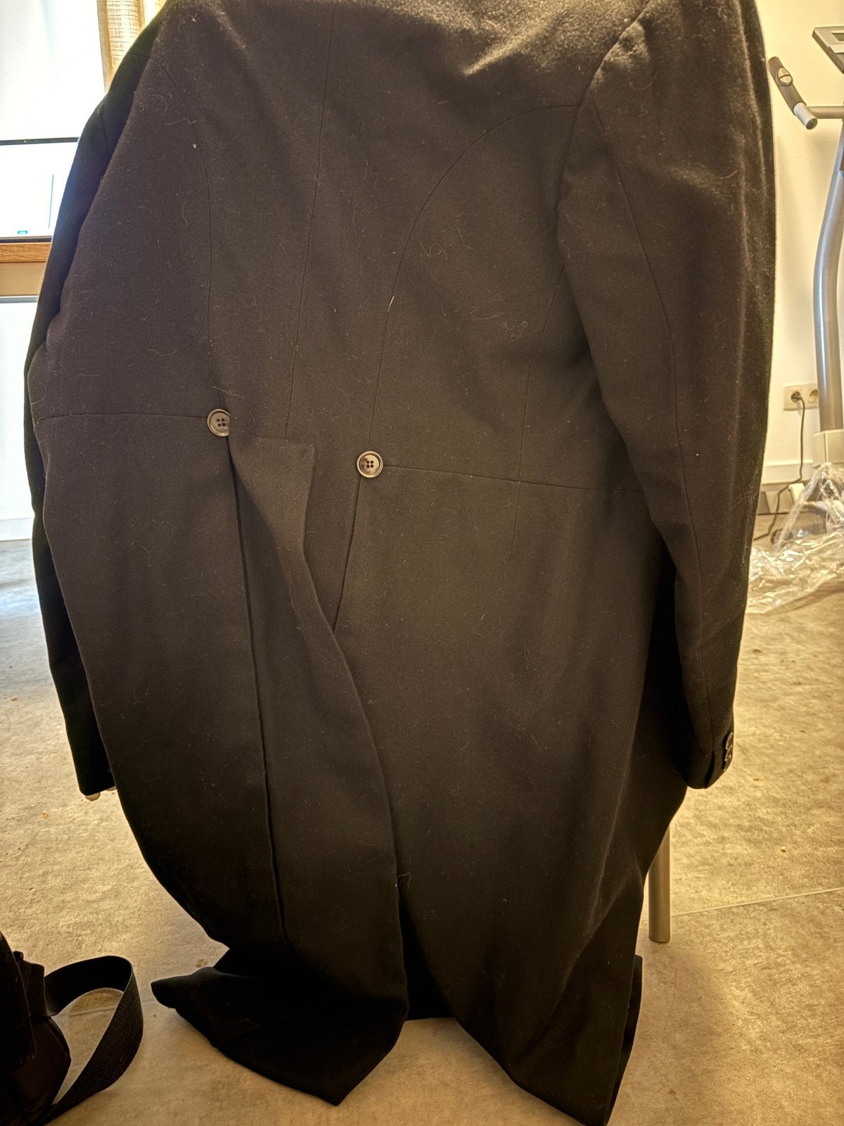 Zwarte jas, Vêtements | Hommes, Enlèvement, Porté, Taille 56/58 (XL), Noir