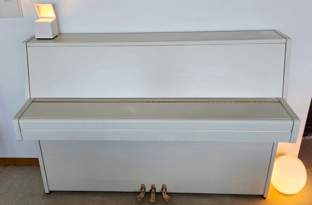 Piano Yamaha M5J, Musique & Instruments, Enlèvement, Comme neuf, Blanc, Piano