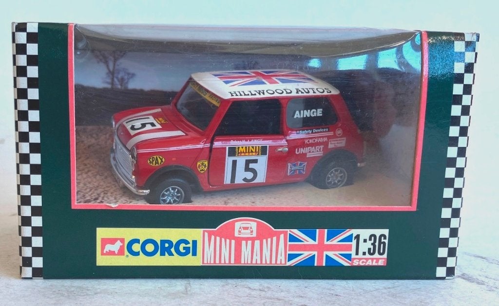 Mini Mania Nigel Ainge Corgi # 04432., Ophalen of Verzenden, Zo goed als nieuw, Auto