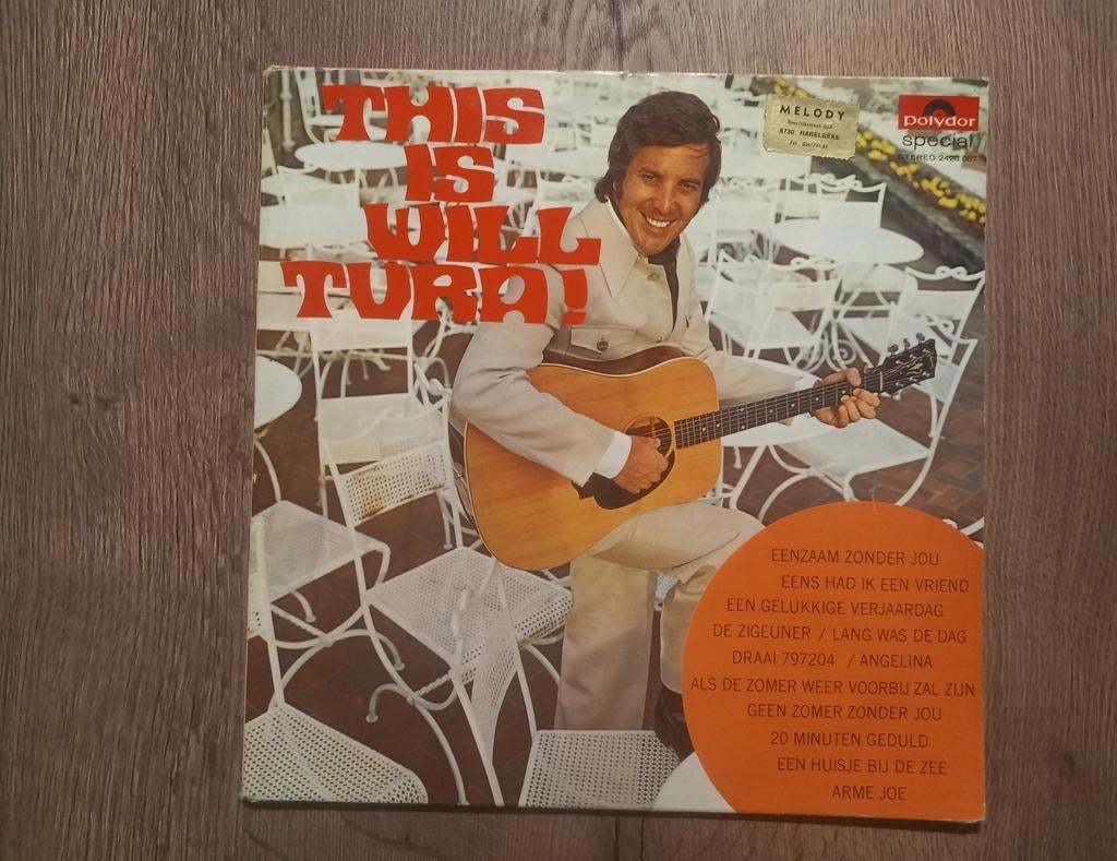 LP vinyle This Is Will Tura Belpop Lifelong Schlager Pop, Enlèvement ou Envoi, 12 pouces, En néerlandais