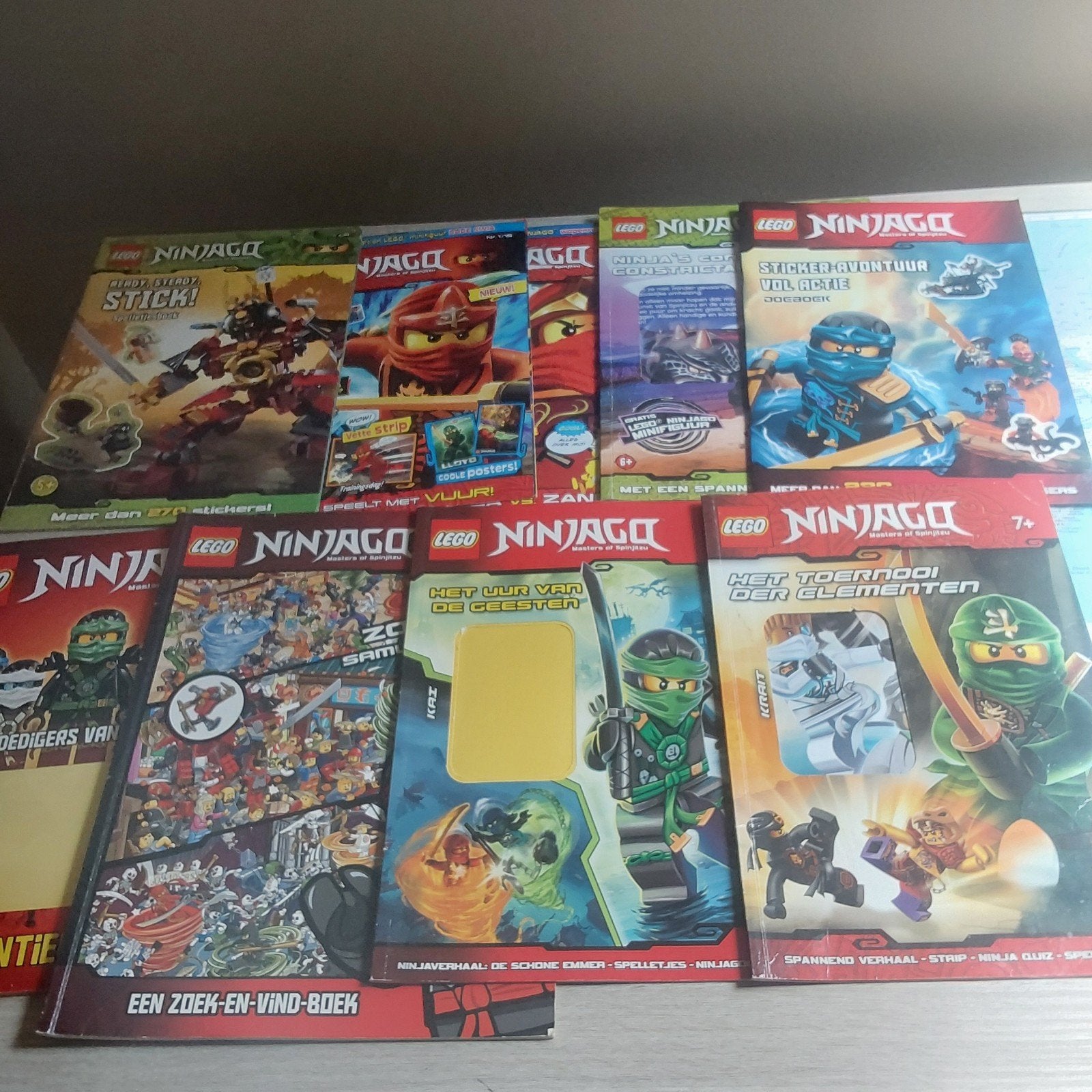 9 ninja boekjes, Boeken, Stripverhalen, Ophalen of Verzenden