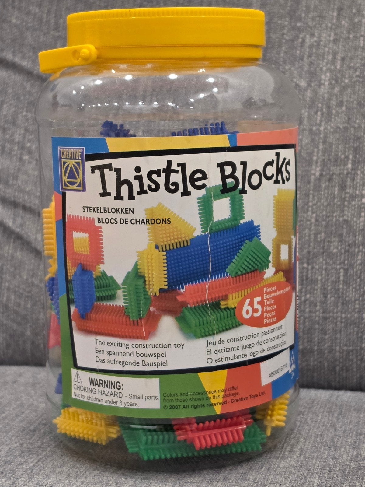 Thistle Blocks STEKELBLOKKEN, Ophalen