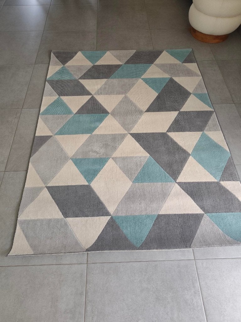 Tapis design 200*150 NEUF, Huis en Inrichting, Stoffering | Tapijten en Vloerkleden, Ophalen, 100 tot 150 cm, Grijs, Rechthoekig