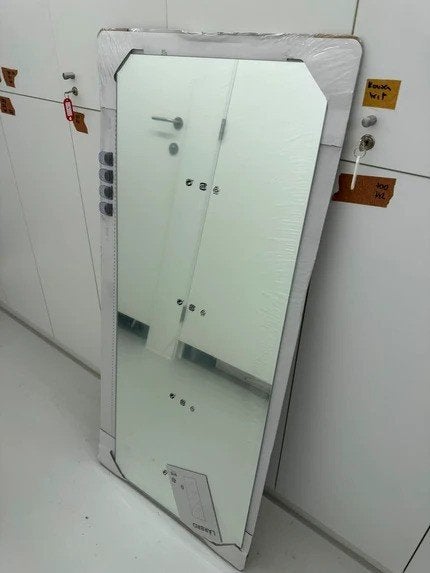 LÄRBRO spiegel 48x120, Ophalen, Rechthoekig, Minder dan 50 cm, 100 tot 150 cm