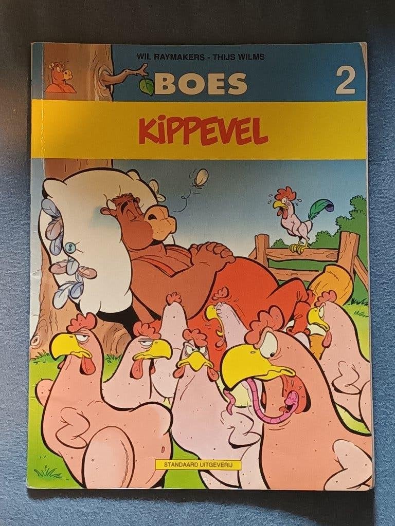 Boes 2: kippevel, Eén stripboek, Ophalen of Verzenden, Gelezen