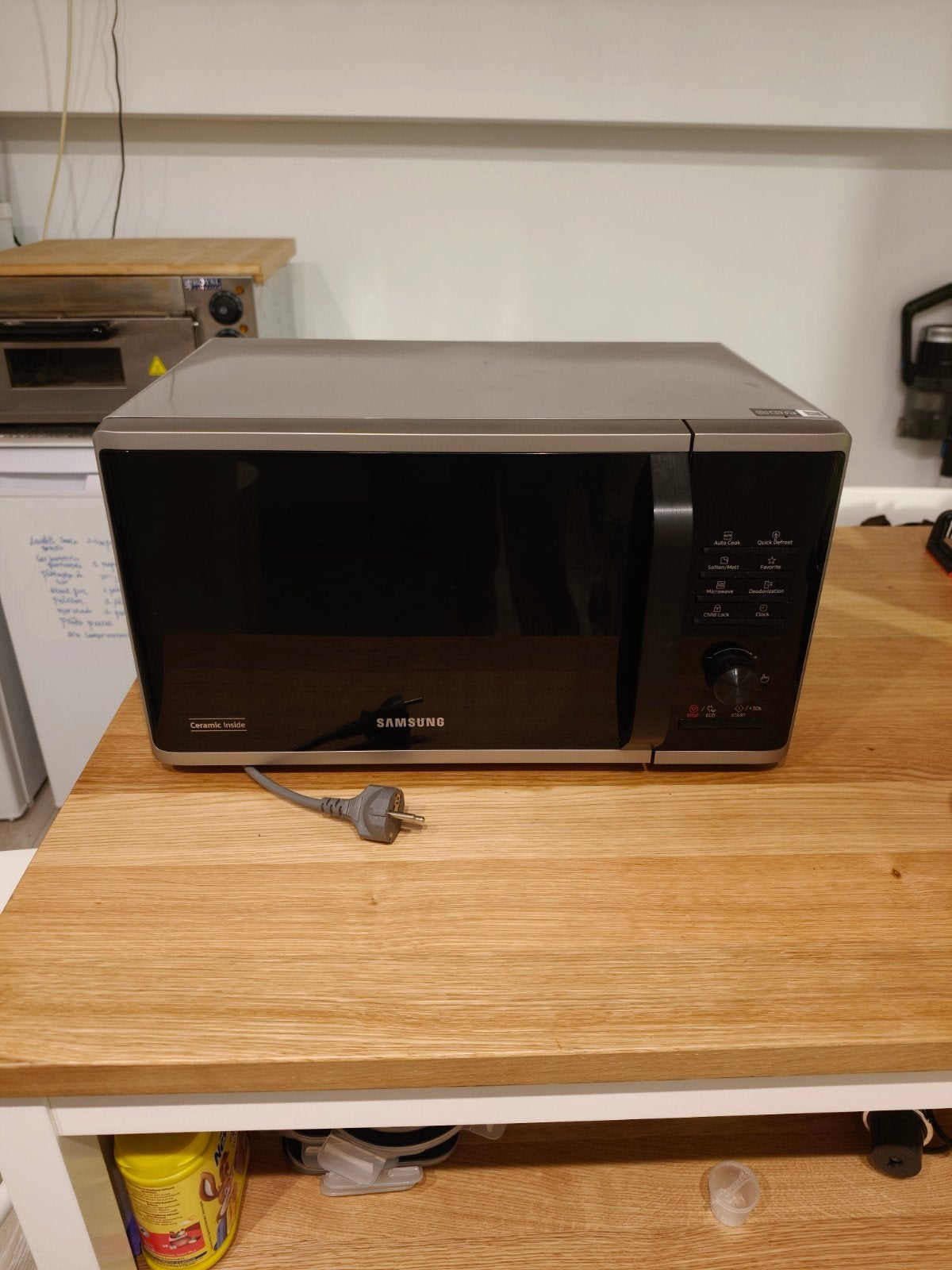 Micro-onde samsung ceramic 800W MS23B3515AS, Ophalen