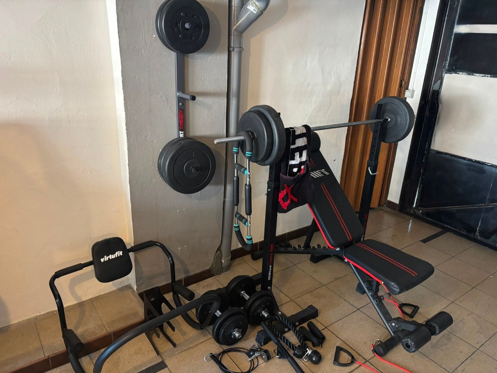 Complete set Fitness, Ophalen, Zo goed als nieuw, Benen