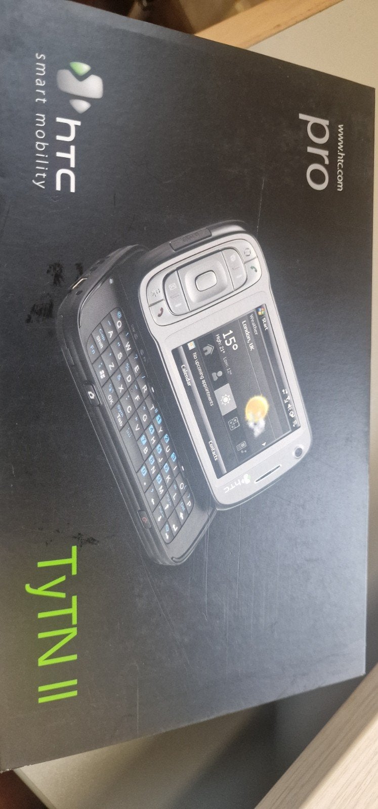 HTC TyTN II, FR, Telecommunicatie, Mobiele telefoons | HTC, HTC, 3 tot 6 megapixel, Zwart, Ophalen