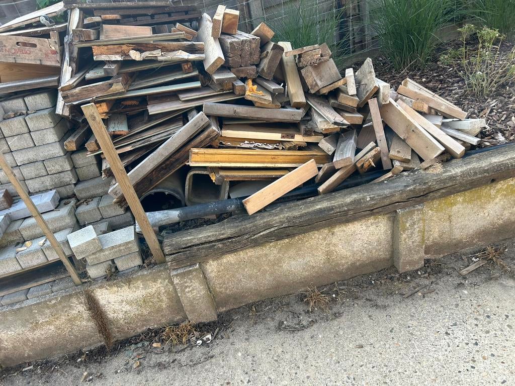 Gratis brandhout, Tuin en Terras, Brandhout, Ophalen