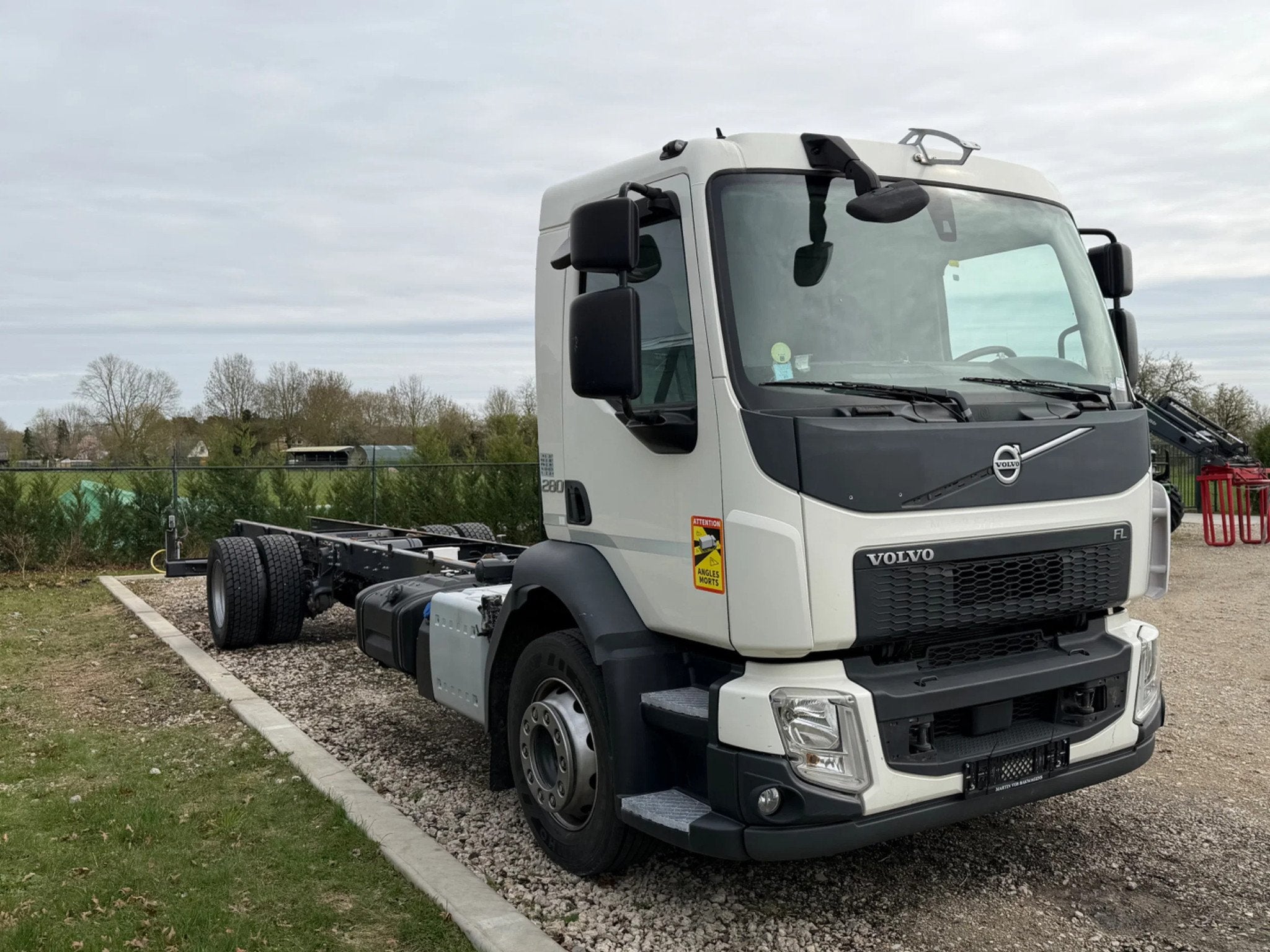 Volvo FE 280 FL 280.18 EURO6 2018 Motor defect. (bj 2018), Overige merken, Gebruikt, 7698 cc, Wit
